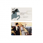 Usb credit card - Creative custom brand sticker usb business card LWU435